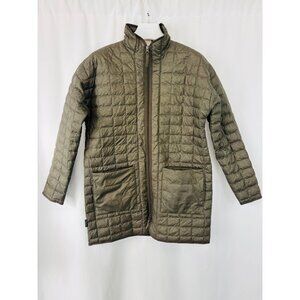 The North Face ThermoBall Eco Long Quilted Puffer Jacket Women's Sz M